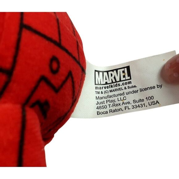 Marvel Iron Man Plush 8" Doll 2017 Super Hero Adventures Stuffed Toy Just Play - Picture 5 of 6